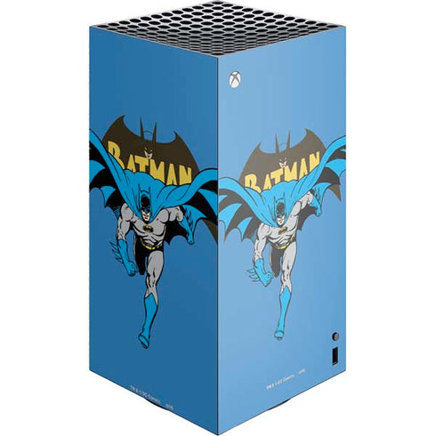 DC Comics Batman Vintage Action Pose XBox Series X Digital Edition Console Skin